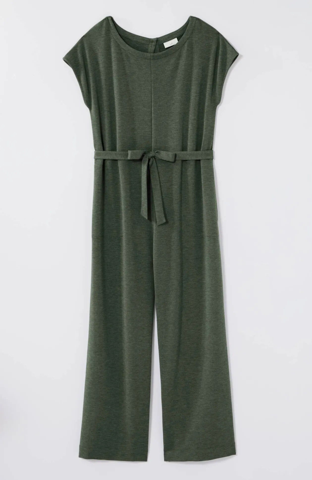 Knit Belted Jumpsuit