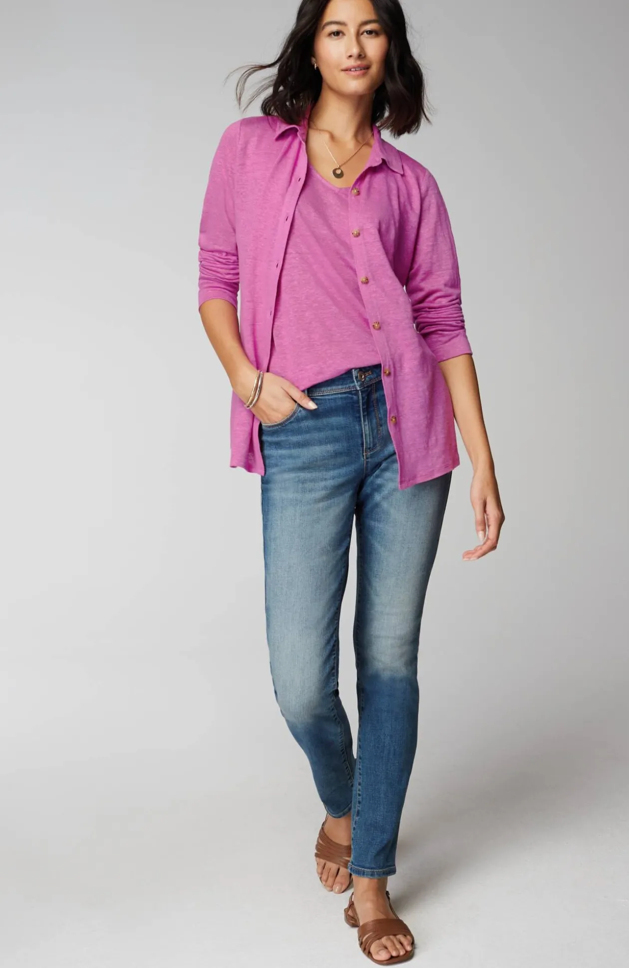 Knit V-Neck Tank