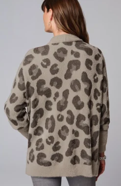 Leopard-Pattern Cardi