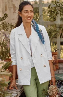 Lightweight Double-Breasted Jacket
