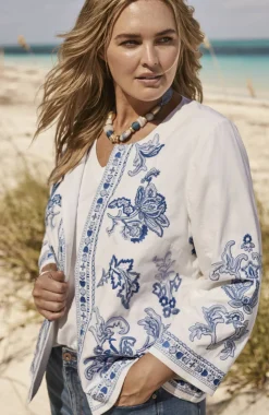 Lightweight Embroidered Jacket