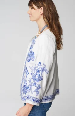 Lightweight Embroidered Jacket
