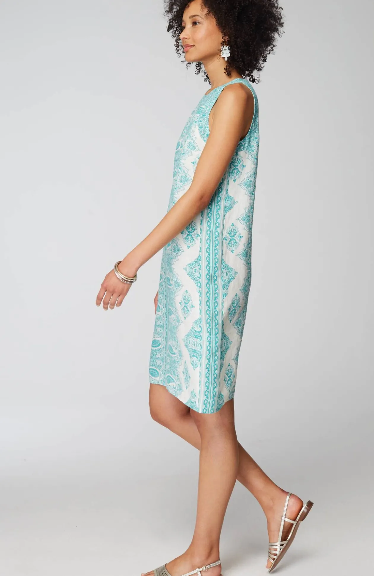 Linen Shift Dress