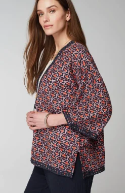 Linen-Blend Jacket