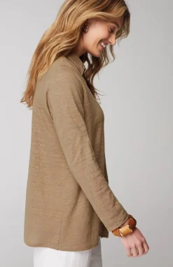 Linen-Knit Shirt