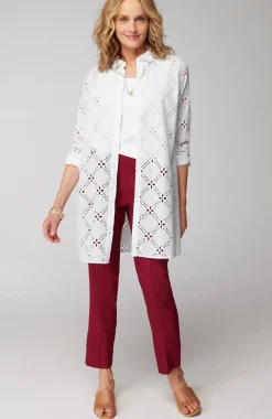 Long Eyelet Tunic