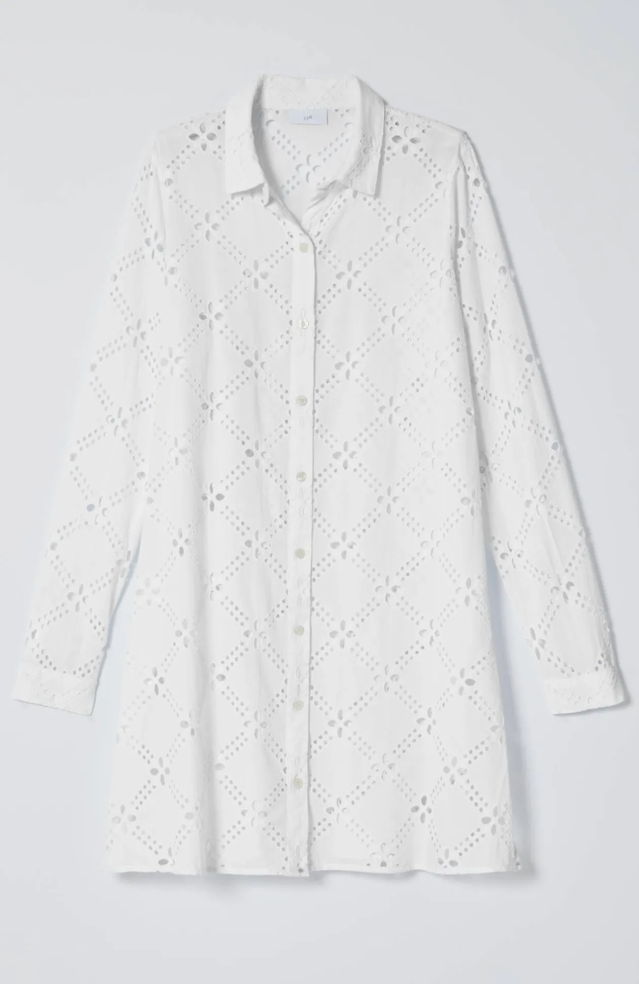 Long Eyelet Tunic