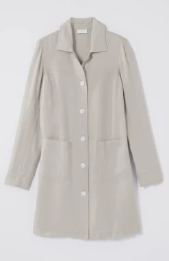 Long Linen Duster Jacket