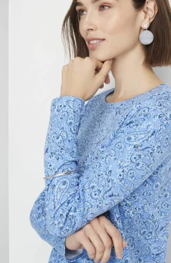 Long-Sleeve Pima Crew-Neck Tee