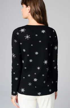 Long-Sleeve Pima Crew-Neck Tee
