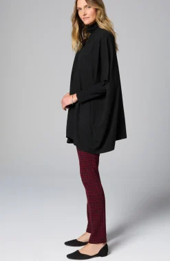 Luxe Rib-Trimmed Knit Ruana