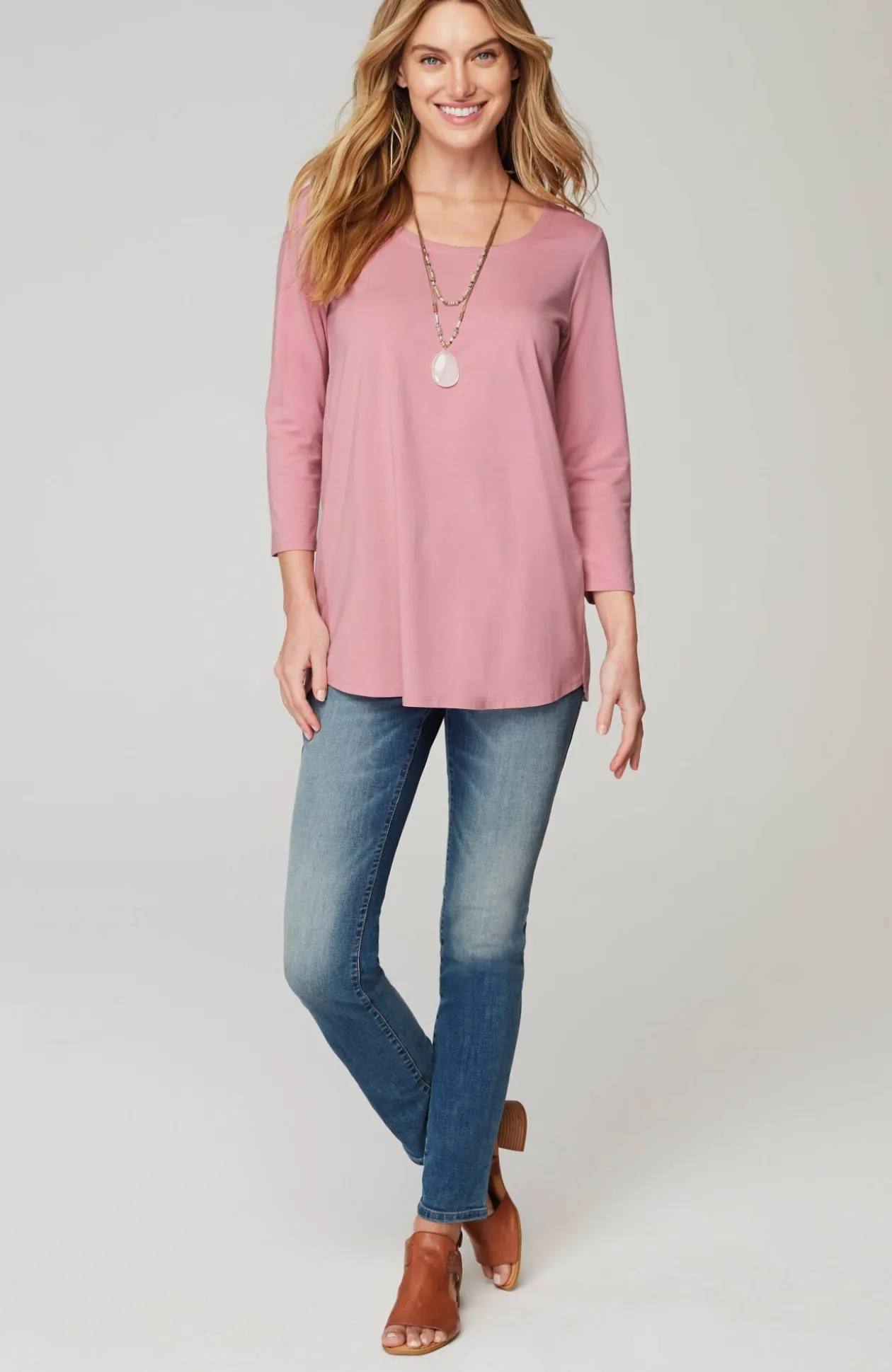 Luxe Supima® A-Line Tunic