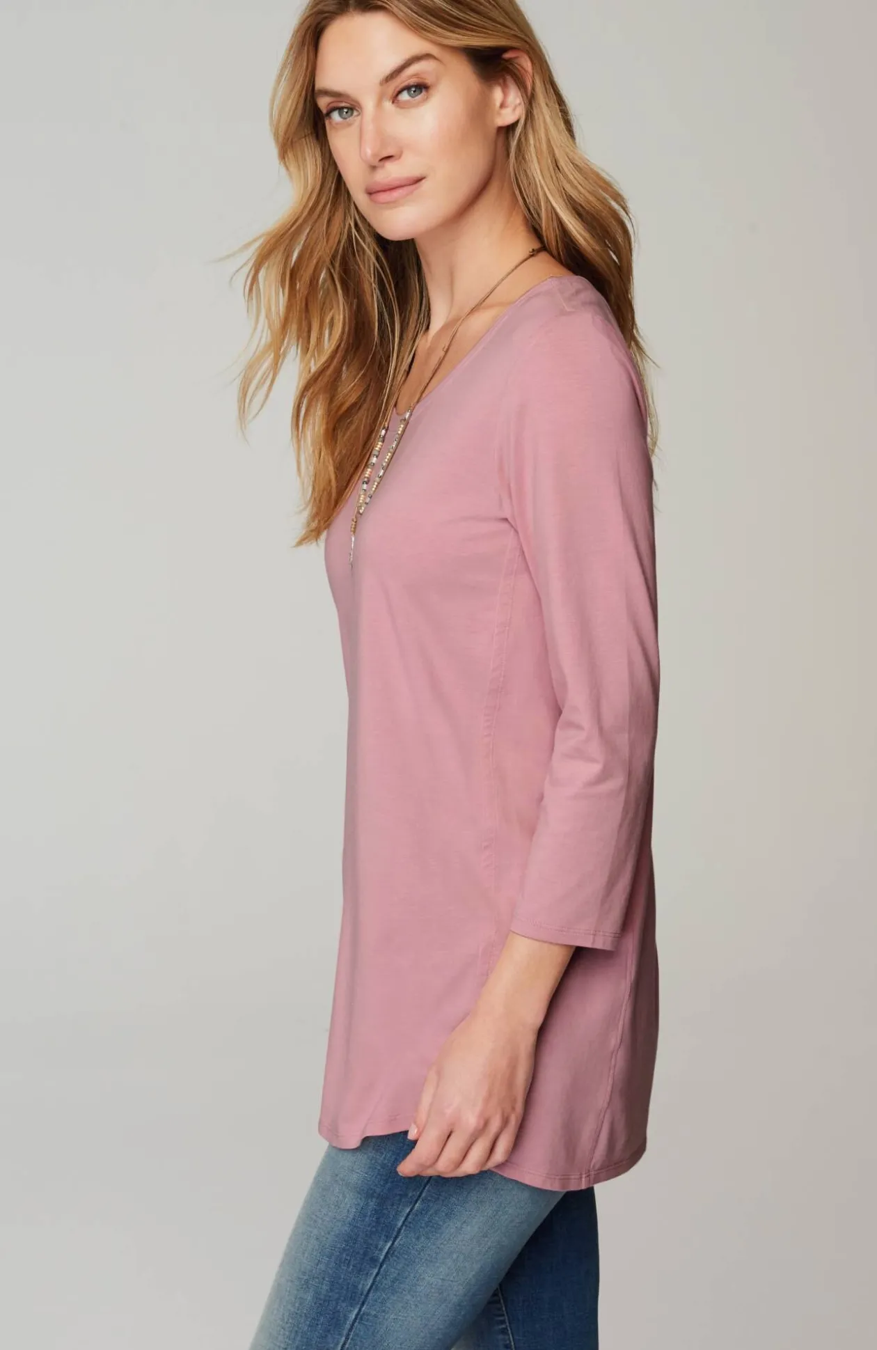 Luxe Supima® A-Line Tunic