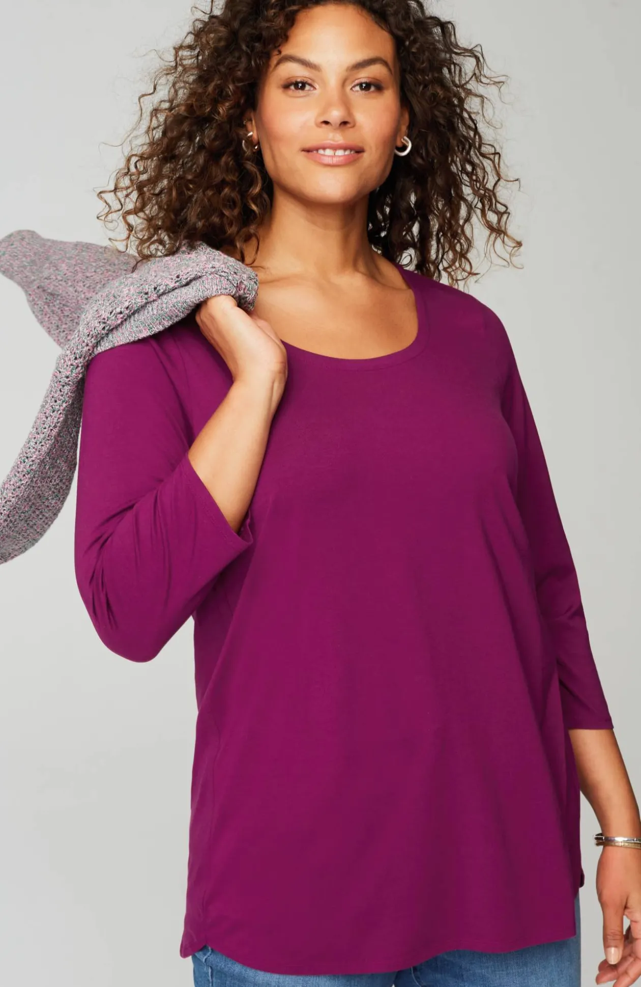 Luxe Supima® A-Line Tunic