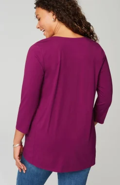Luxe Supima® A-Line Tunic