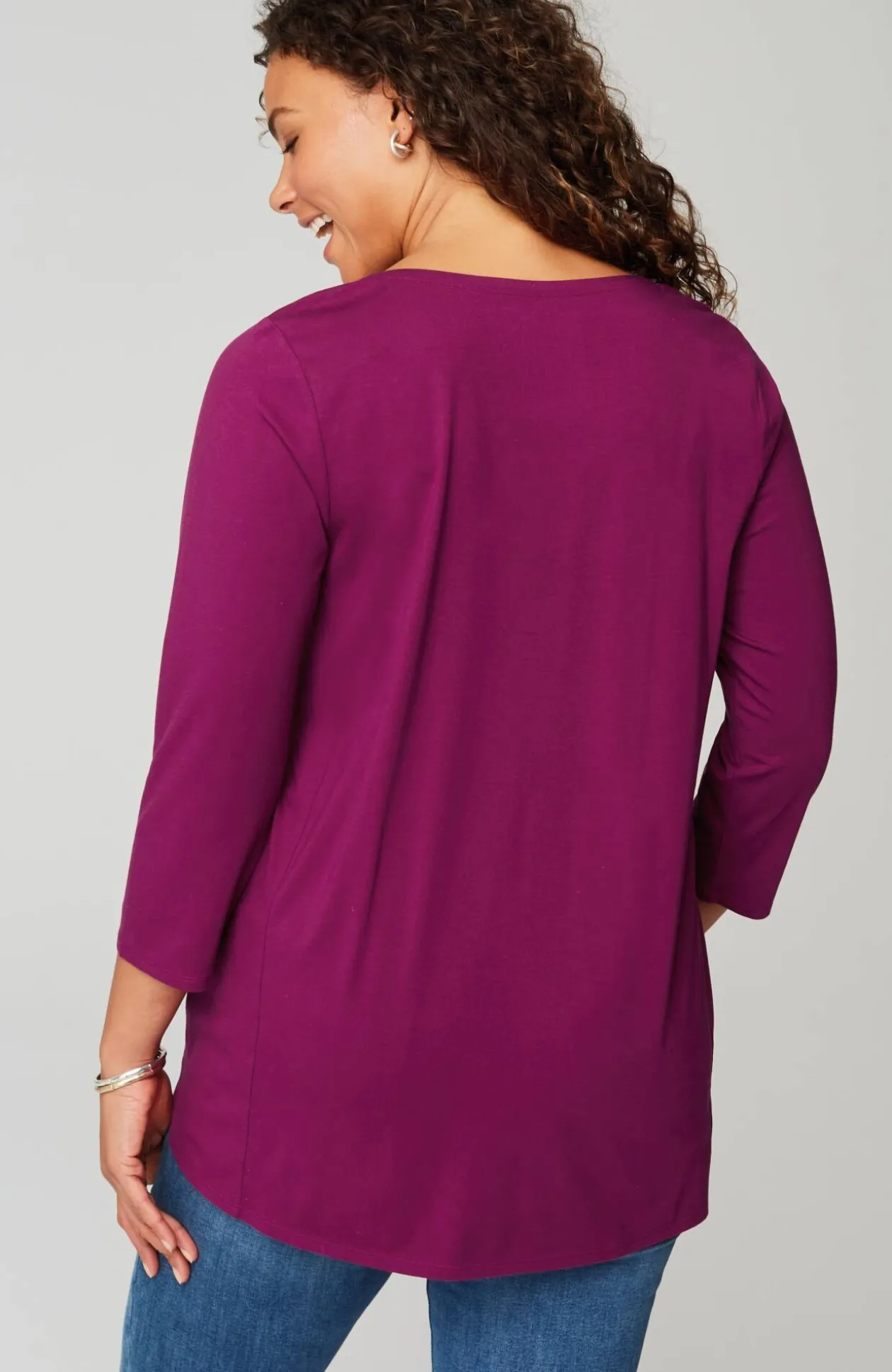 Luxe Supima® A-Line Tunic