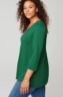 Luxe Supima® A-Line Tunic