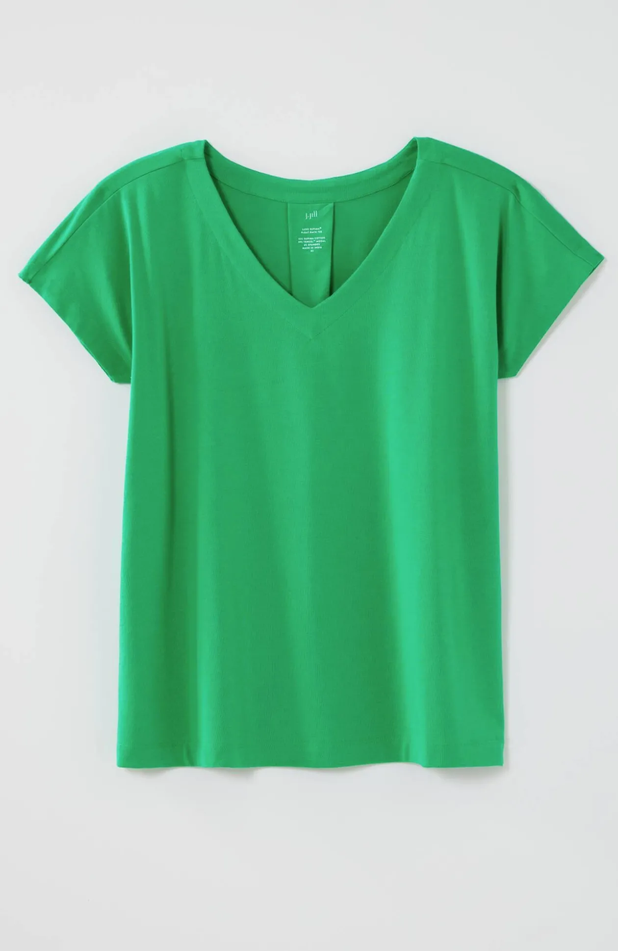 Luxe Supima® Pleat-Back Tee