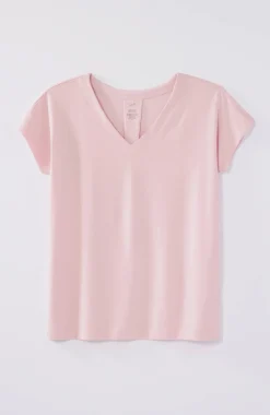 Luxe Supima® Pleat-Back Tee