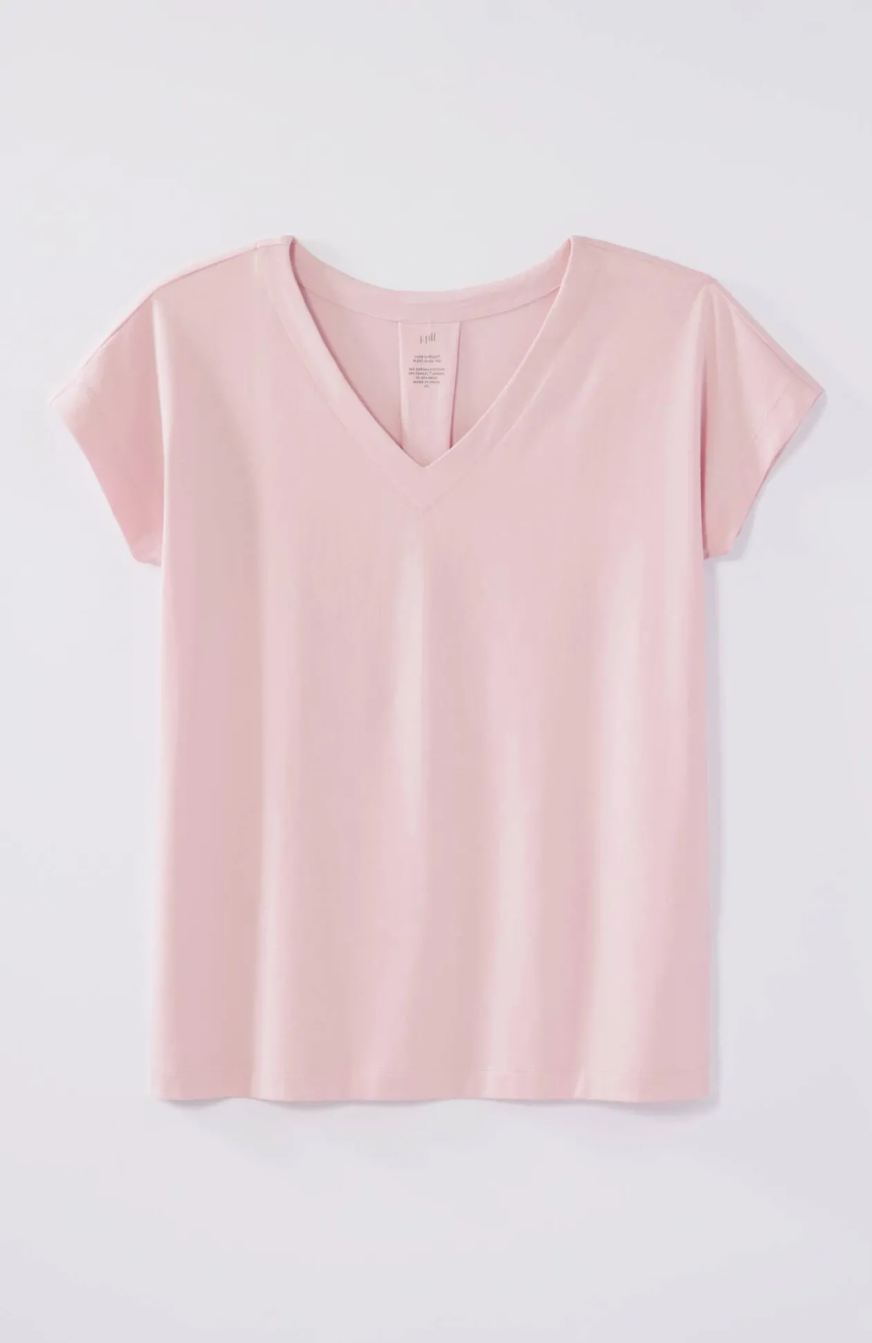 Luxe Supima® Pleat-Back Tee