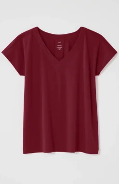 Luxe Supima® Pleat-Back Tee