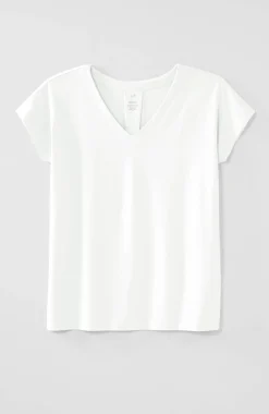 Luxe Supima® Pleat-Back Tee