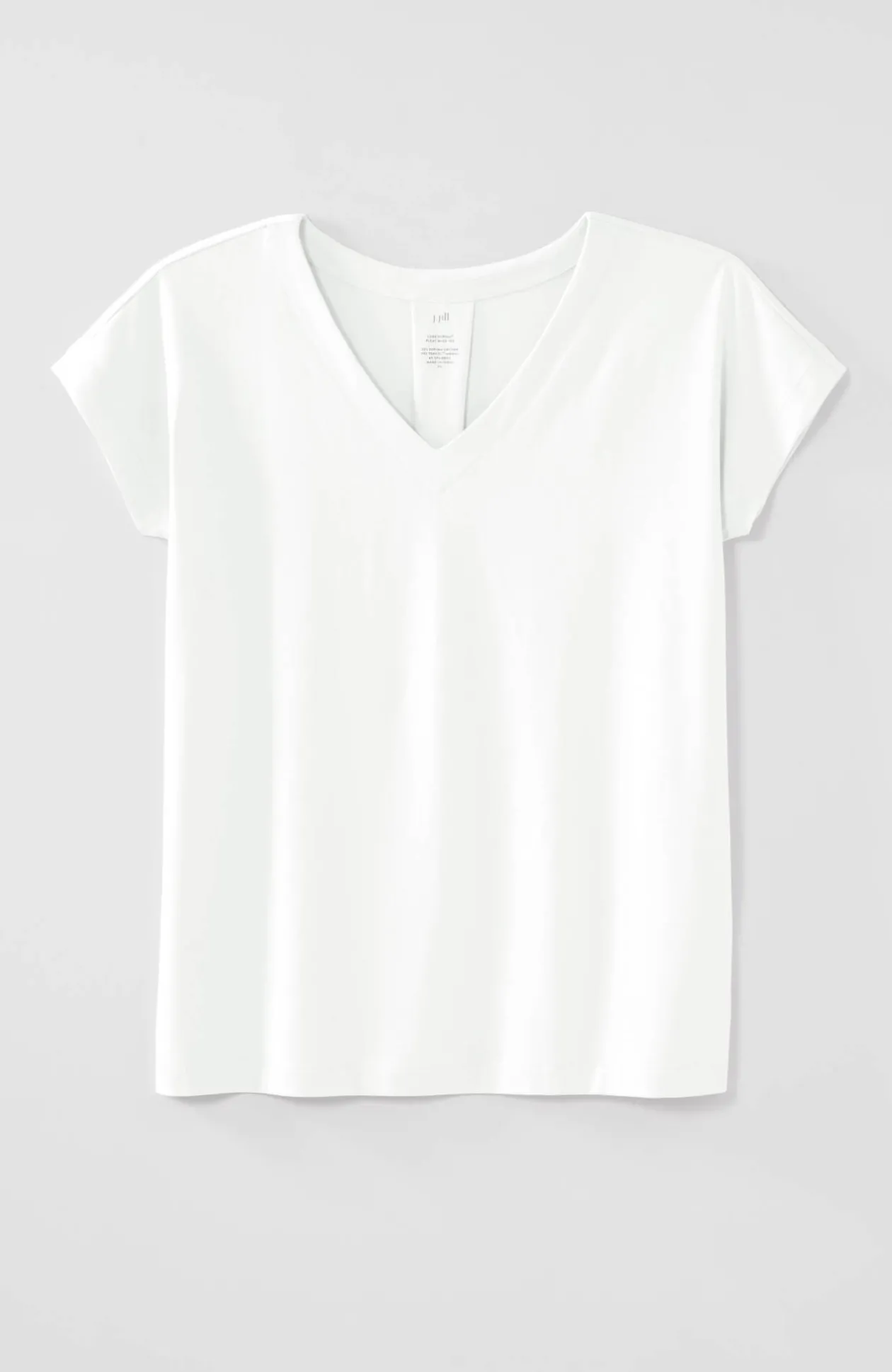 Luxe Supima® Pleat-Back Tee