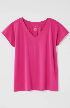 Luxe Supima® Pleat-Back Tee