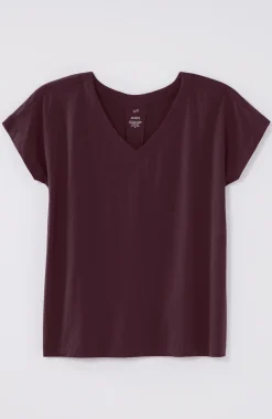Luxe Supima® Pleat-Back Tee