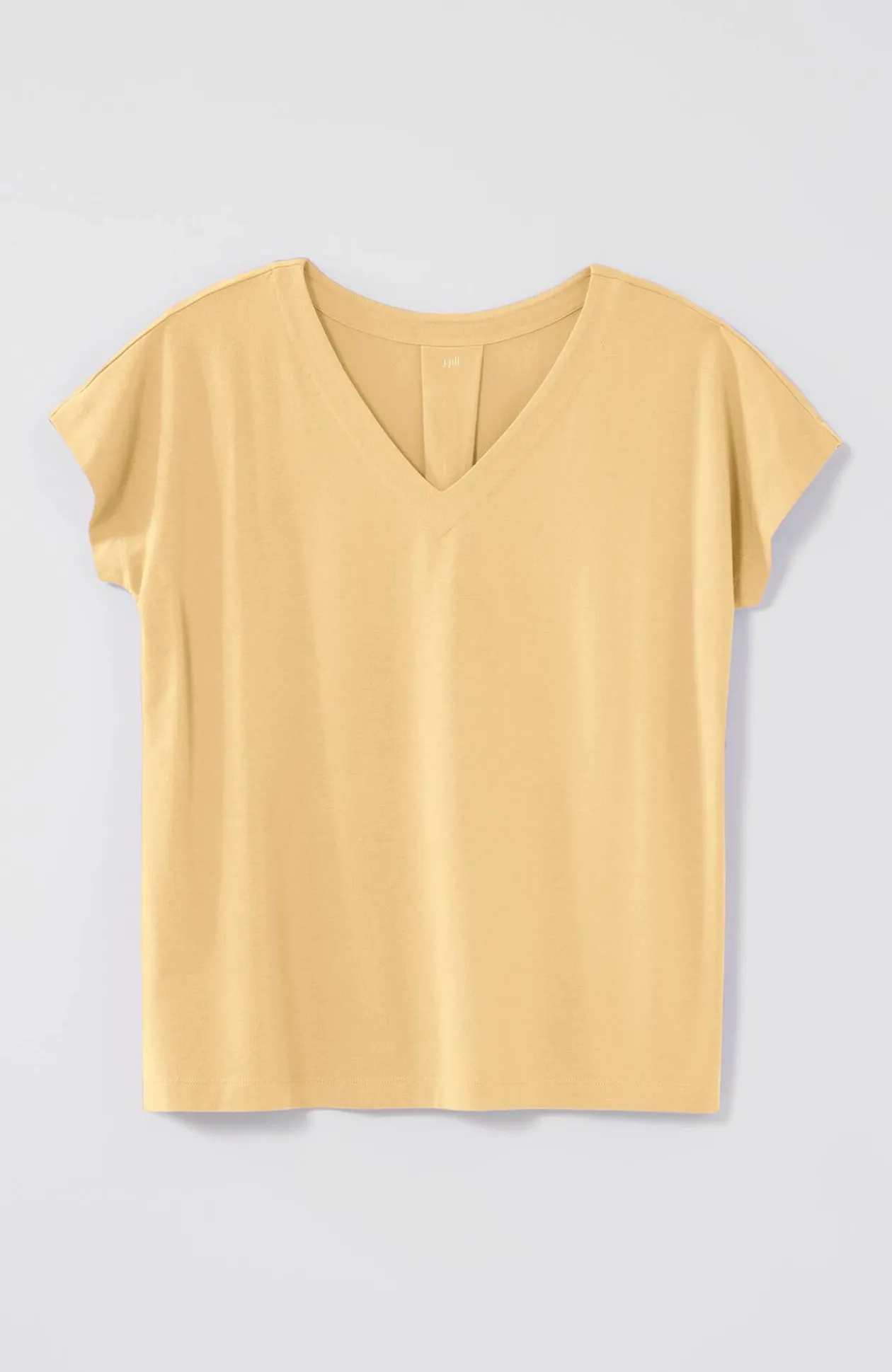 Luxe Supima® Pleat-Back Tee