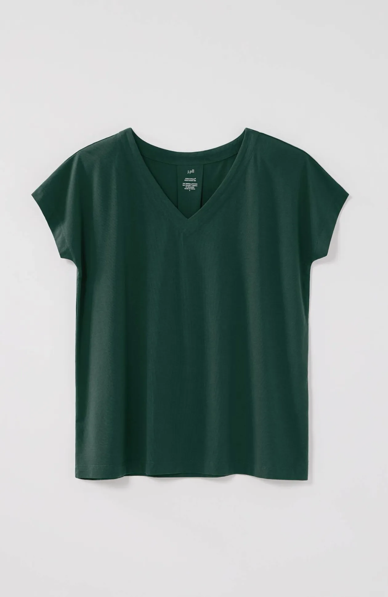 Luxe Supima® Pleat-Back Tee