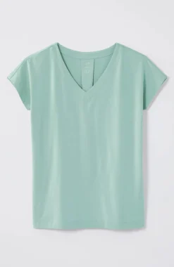 Luxe Supima® Pleat-Back Tee