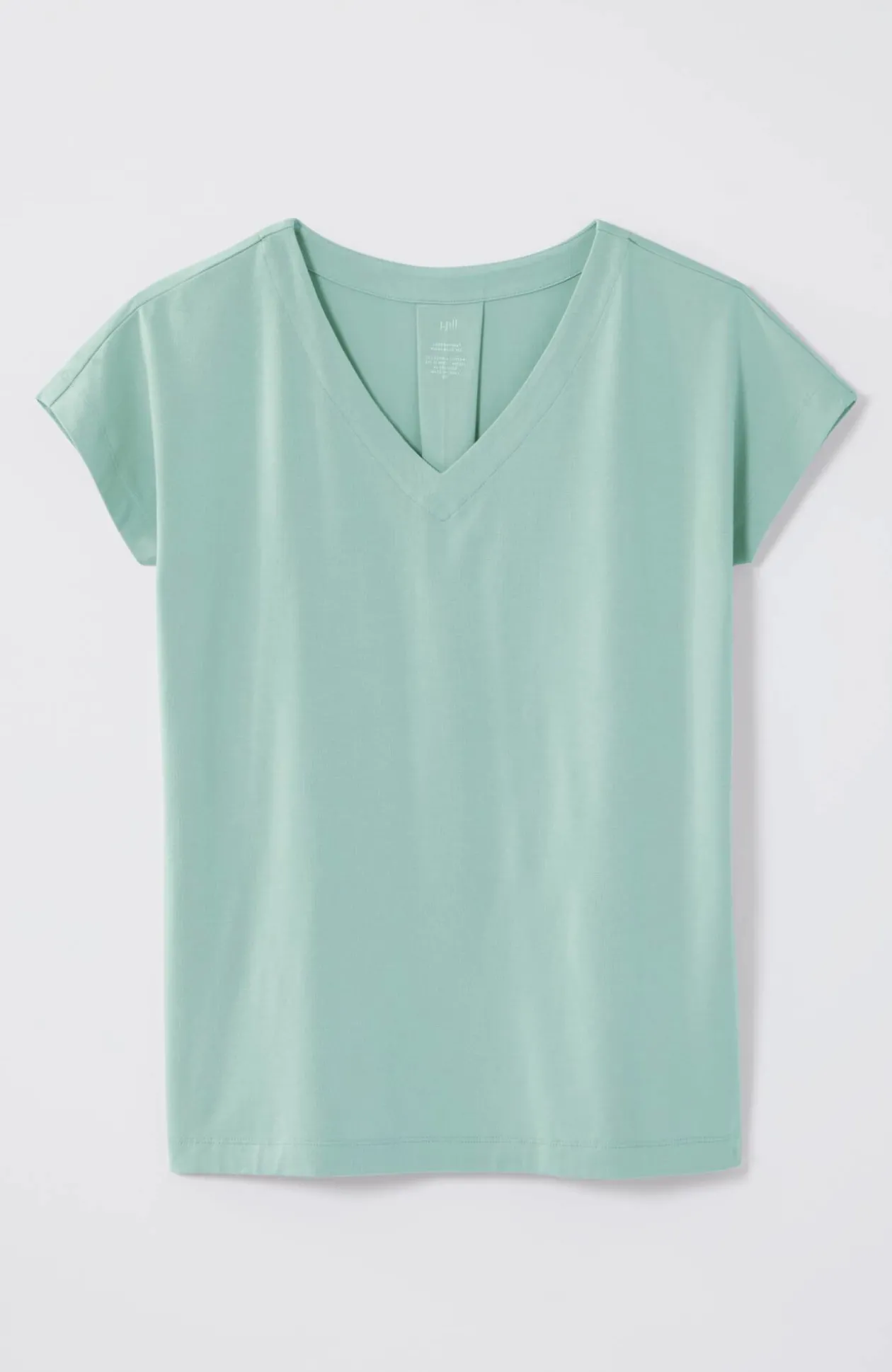 Luxe Supima® Pleat-Back Tee