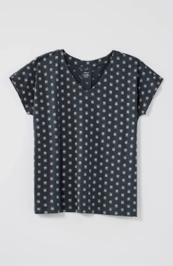 Luxe Supima® Pleat-Back Tee