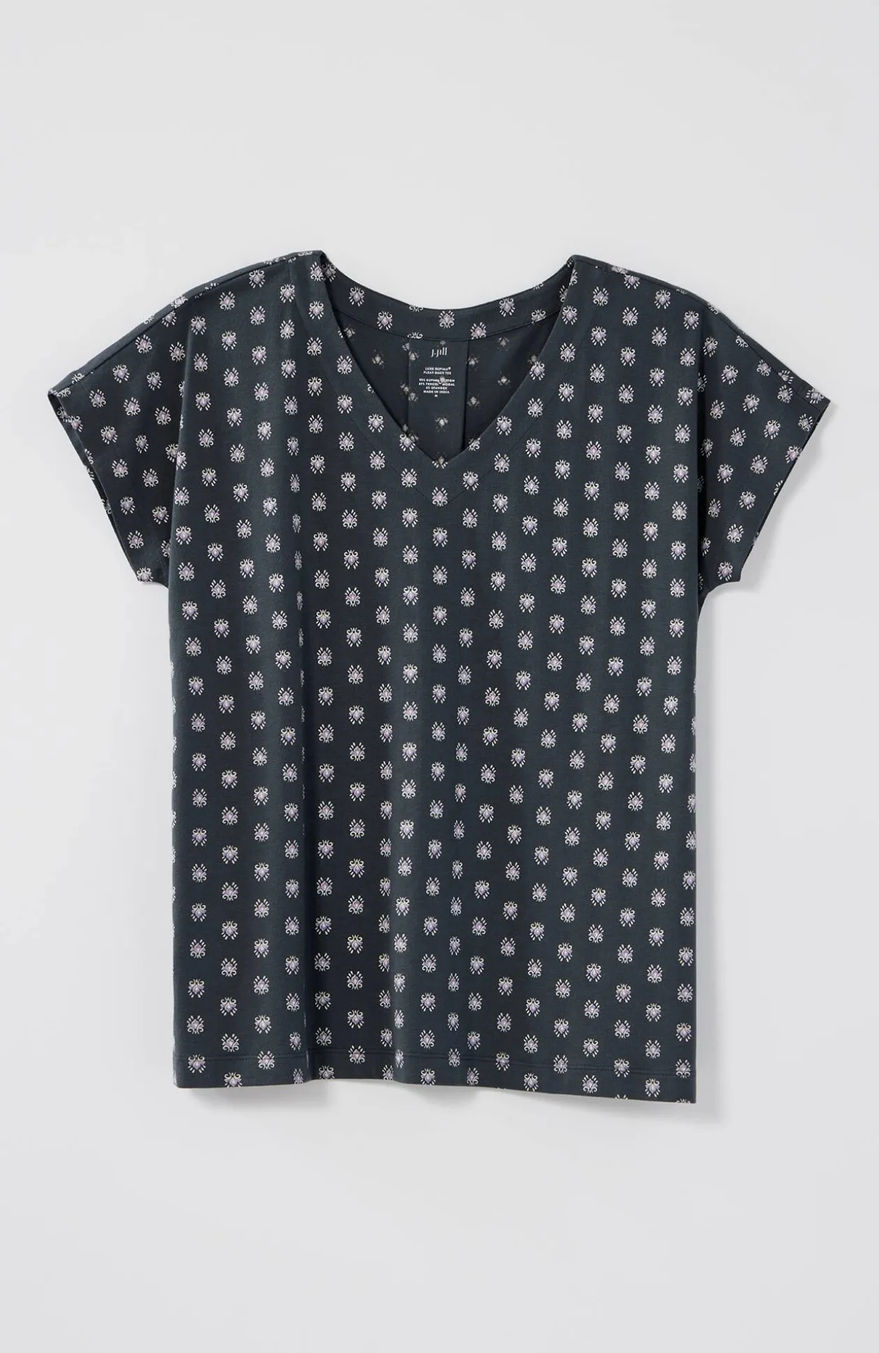 Luxe Supima® Pleat-Back Tee