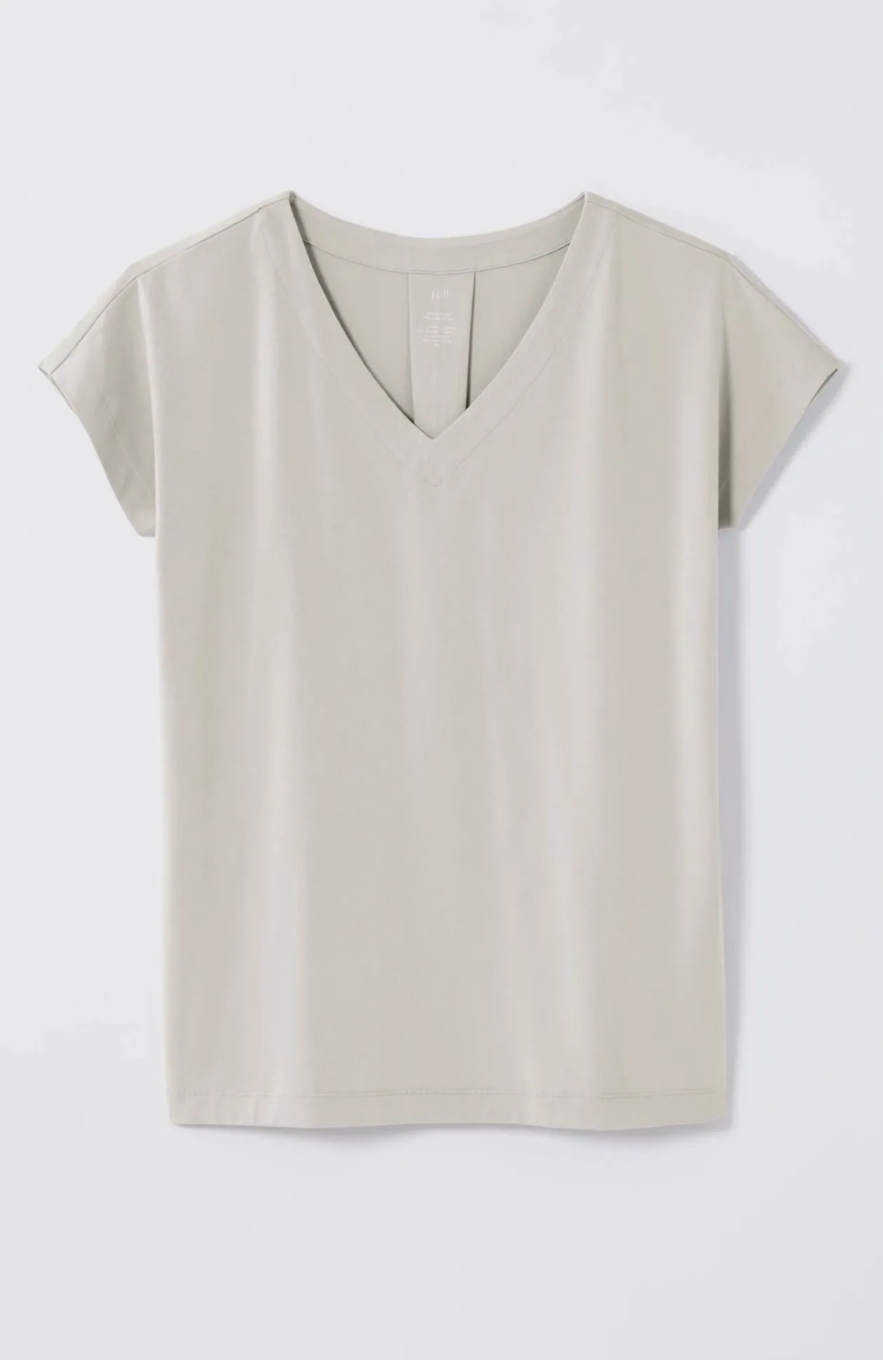 Luxe Supima® Pleat-Back Tee