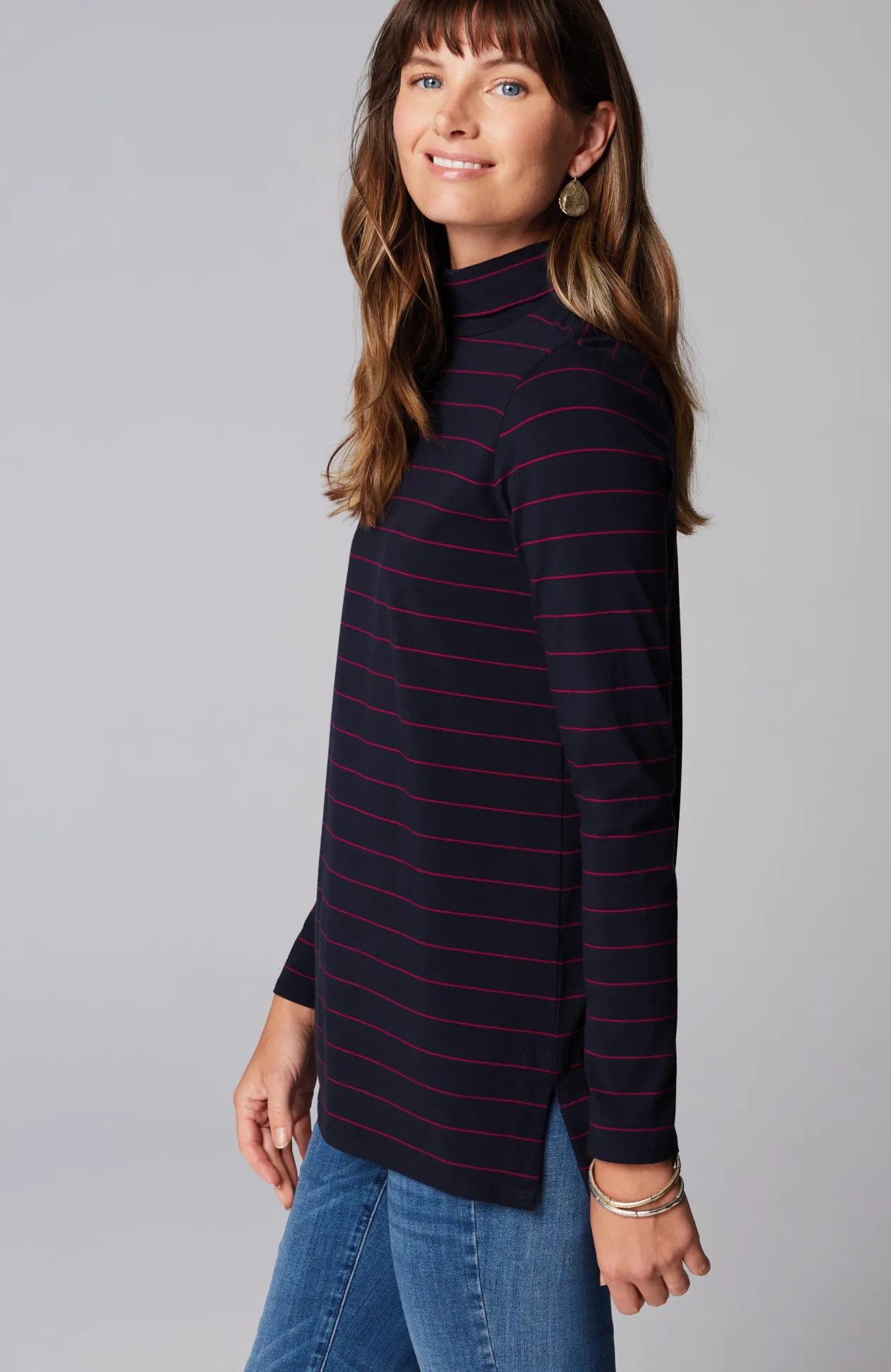 Luxe Supima® Turtleneck Tunic