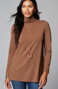 Luxe Supima® Turtleneck Tunic