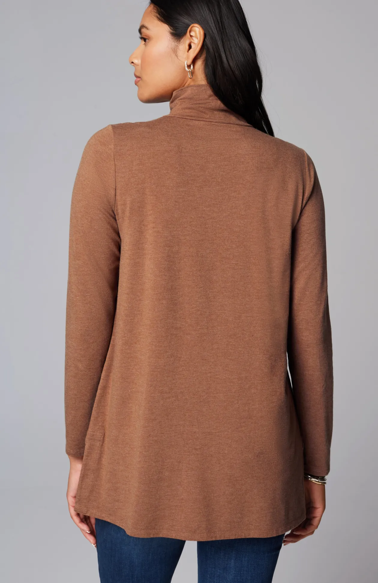 Luxe Supima® Turtleneck Tunic