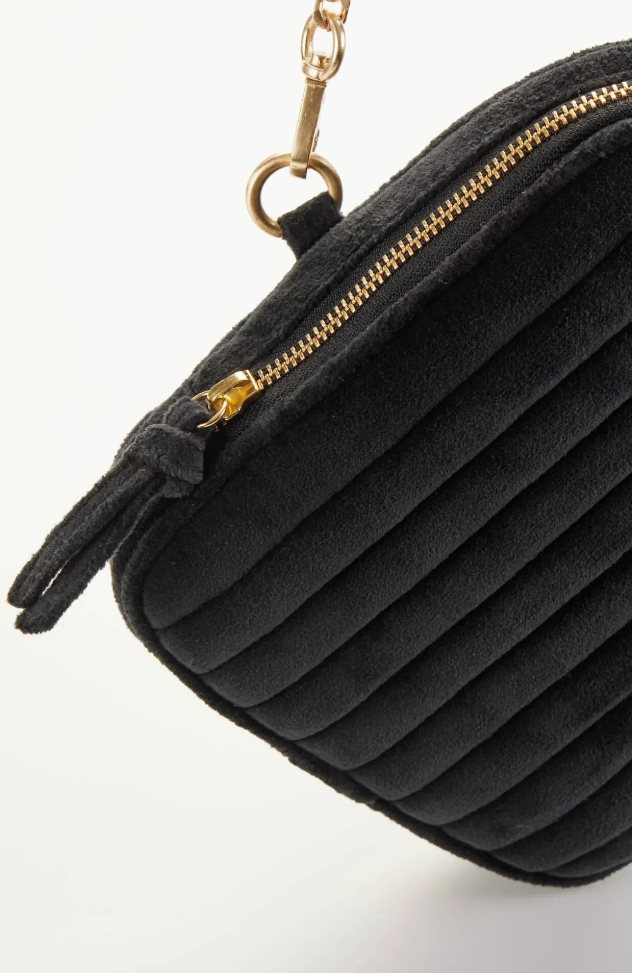Luxe Velvet Quilted Purse