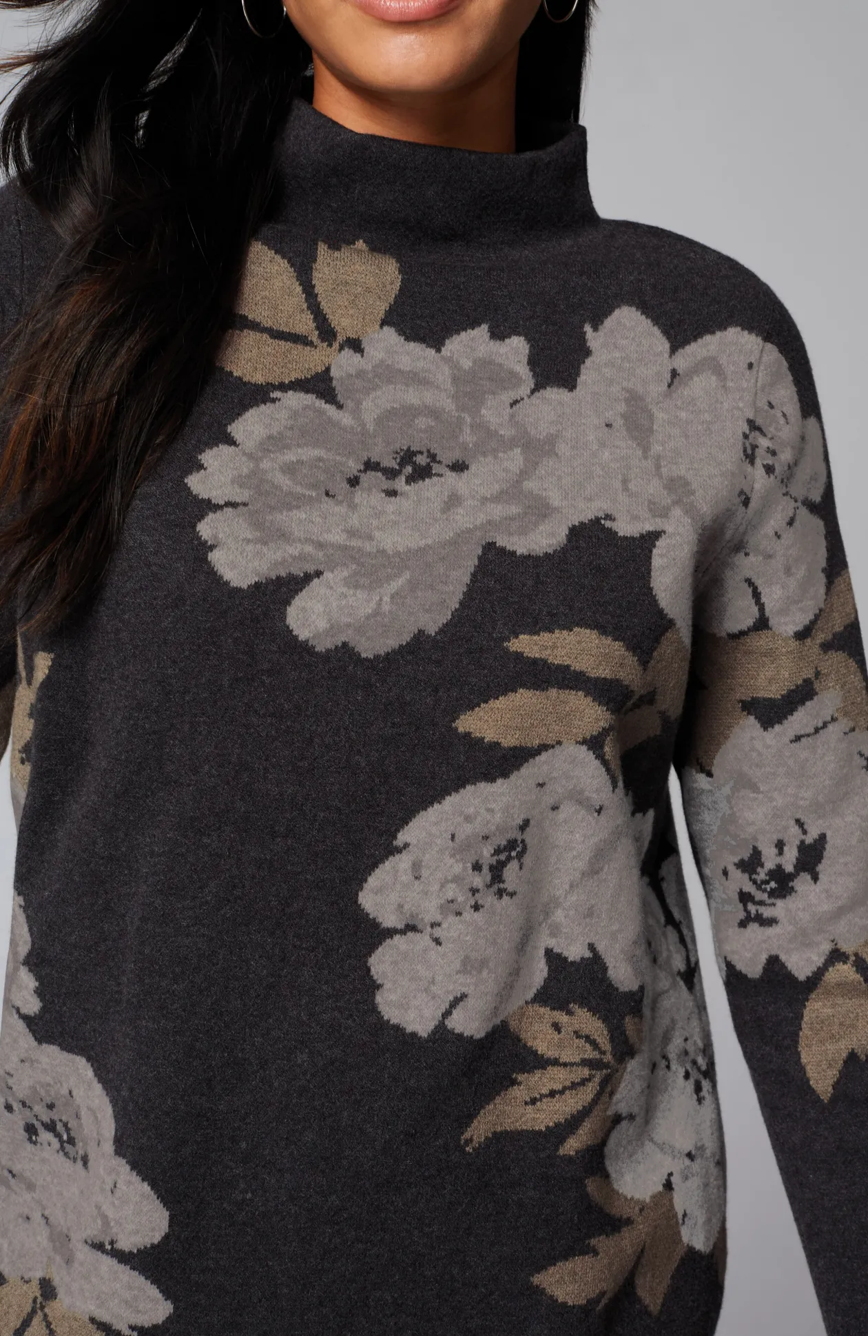 Majestic Funnel-Neck Sweater