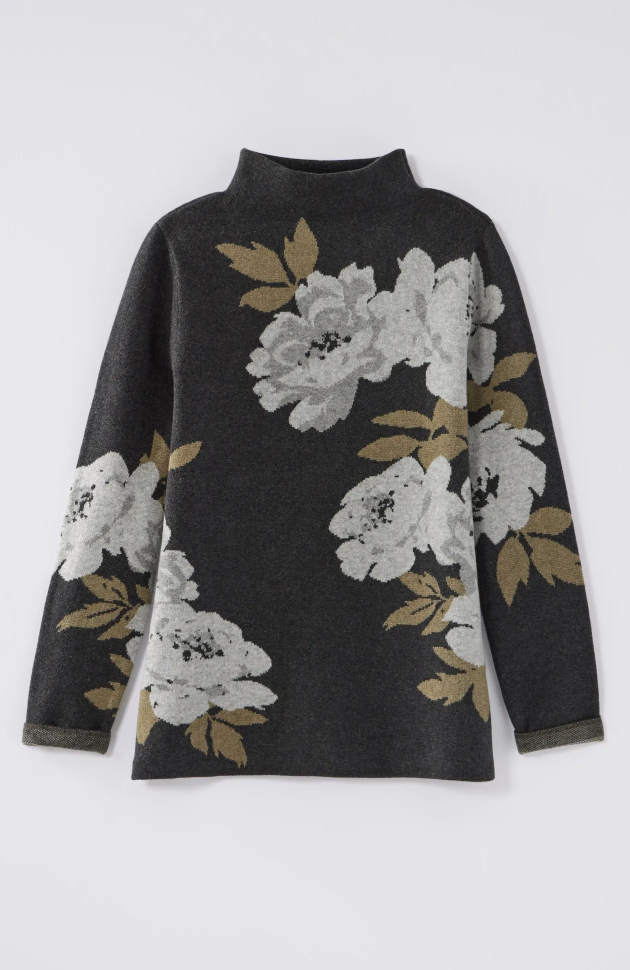 Majestic Funnel-Neck Sweater