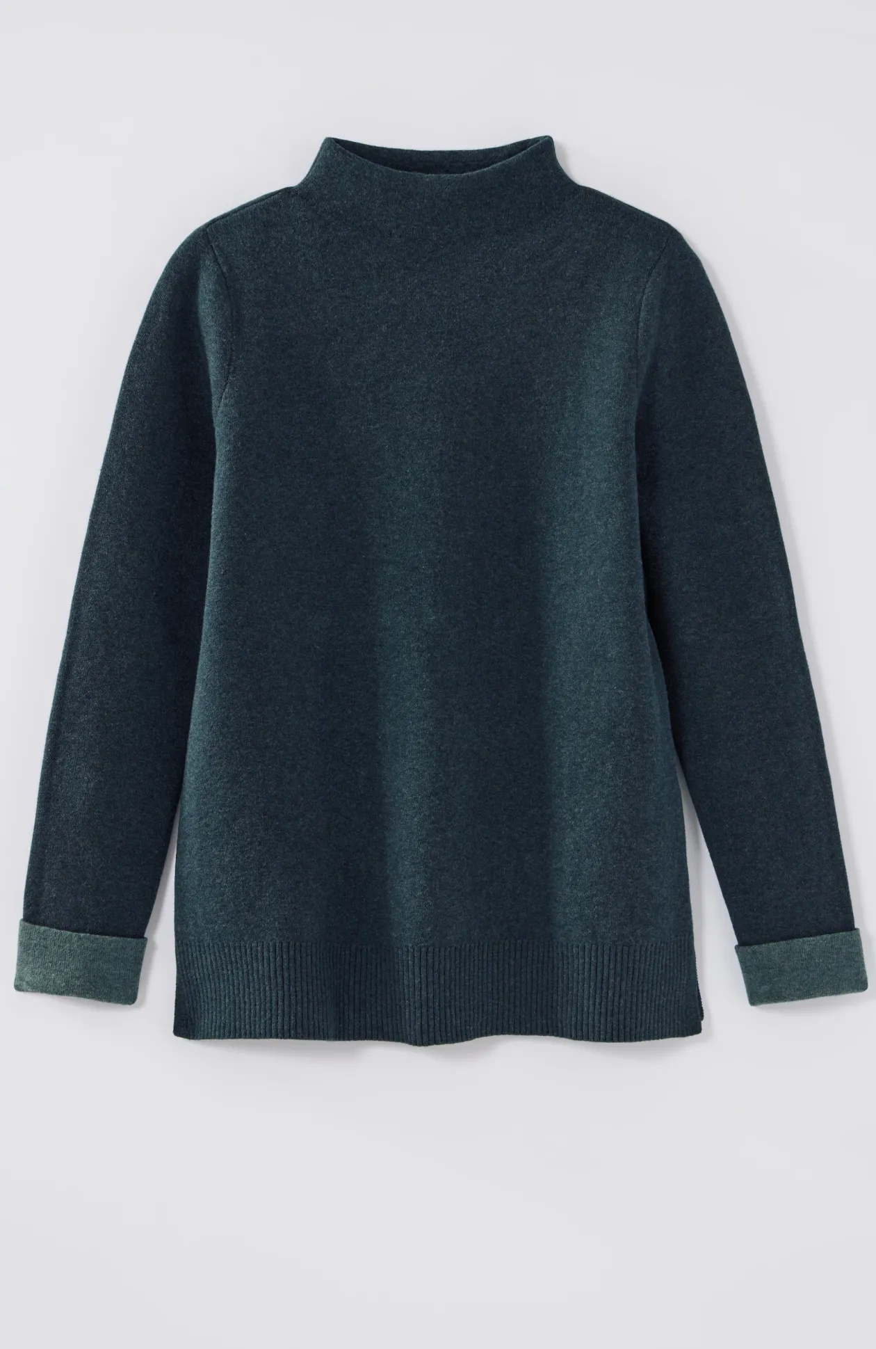 Majestic Funnel-Neck Sweater