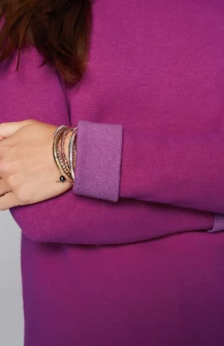 Majestic Funnel-Neck Sweater