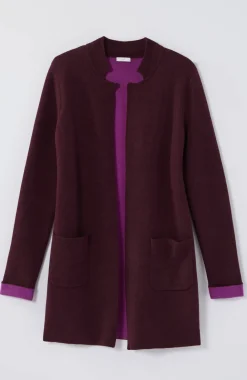 Majestic Open-Front Cardi