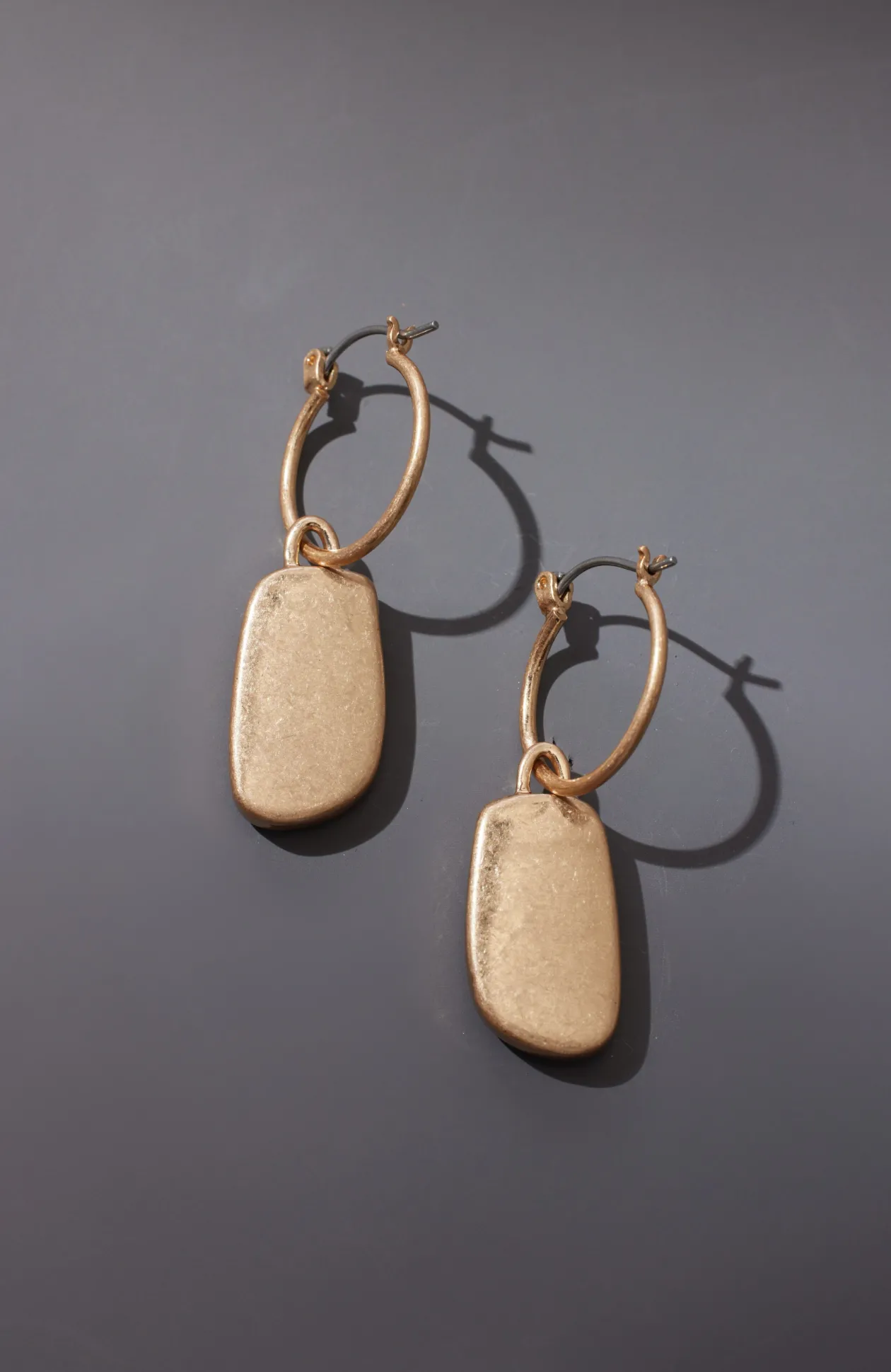 Mixed-Metal Reversible Earrings