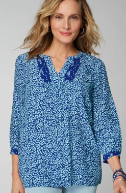 Mixed-Print A-Line Popover