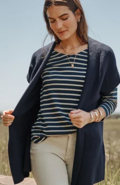 Mixed-Texture Gilet