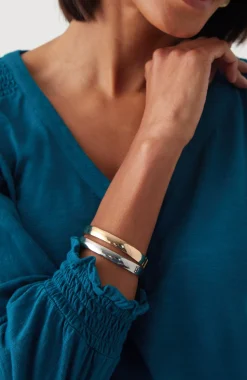 Modern Elements Hinge Bangle Set