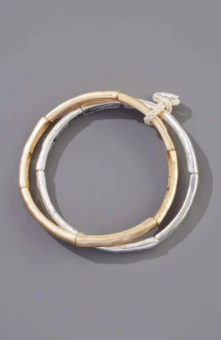 Modern Elements Stretch Bangles